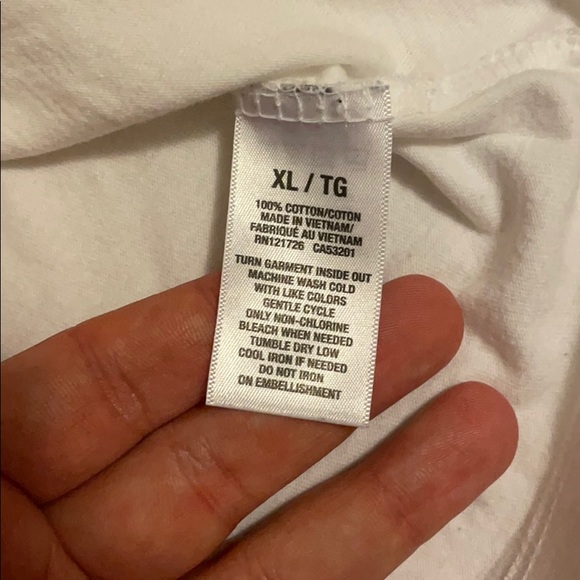 Aeropostale Blue Beaded Logo Tee - Picture 7 of 10